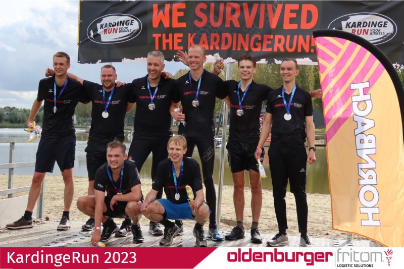 Team Oldenburger|Fritom - KardingeRun 2023 in Groningen.